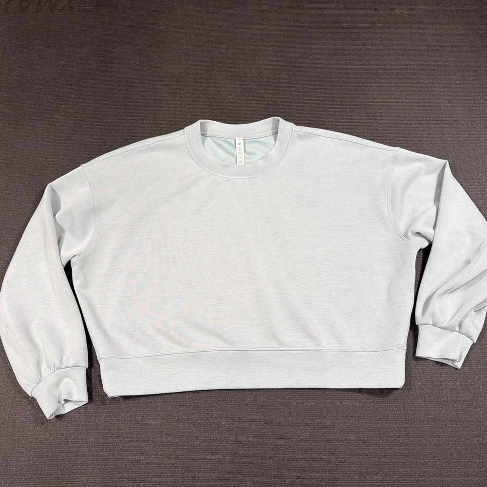 Lululemon Perfectly Oversized Cropped Crew Softstreme Women's 12